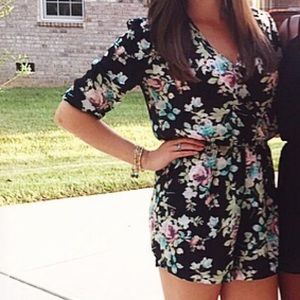 Floral Romper sold